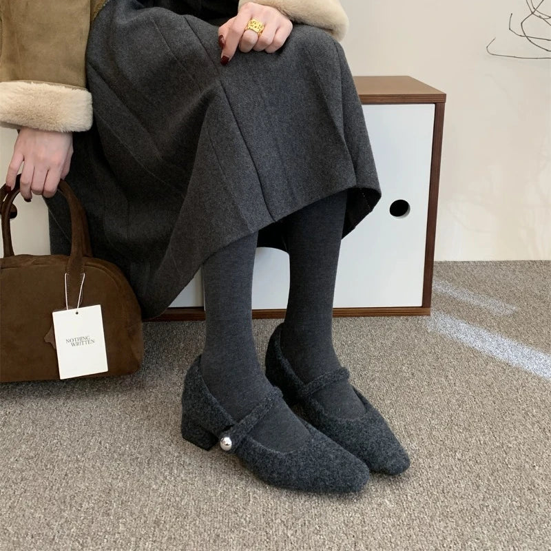 Womens's Square Heels